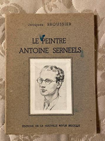 De monografie van de schilder Antoine Serneels, 1942 beschikbaar voor biedingen