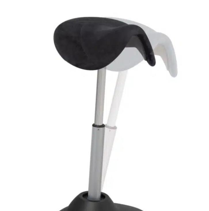 Euroseats LUGO ergonomische zit-sta kruk, Huis en Inrichting, Zetels | Voetbanken en poefs, Metaal, Ophalen of Verzenden