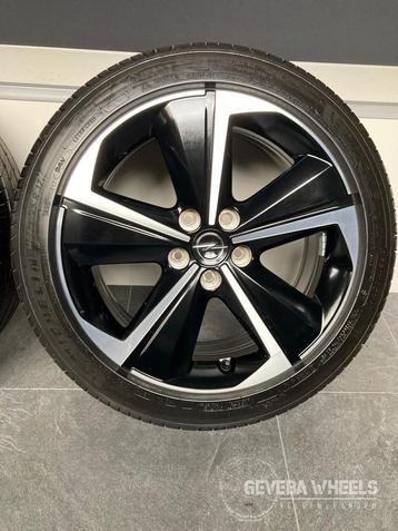 17” originele Opel Astra L velgen + Michelin banden 5x108    beschikbaar voor biedingen