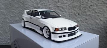 BMW E36 Khyzyl Saleem blanc alpin 1:18ème OttOmobile beschikbaar voor biedingen