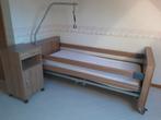 ziekenhuisbed, Huis en Inrichting, Slaapkamer | Bedden, Ophalen, Eenpersoons, Bruin, Hout
