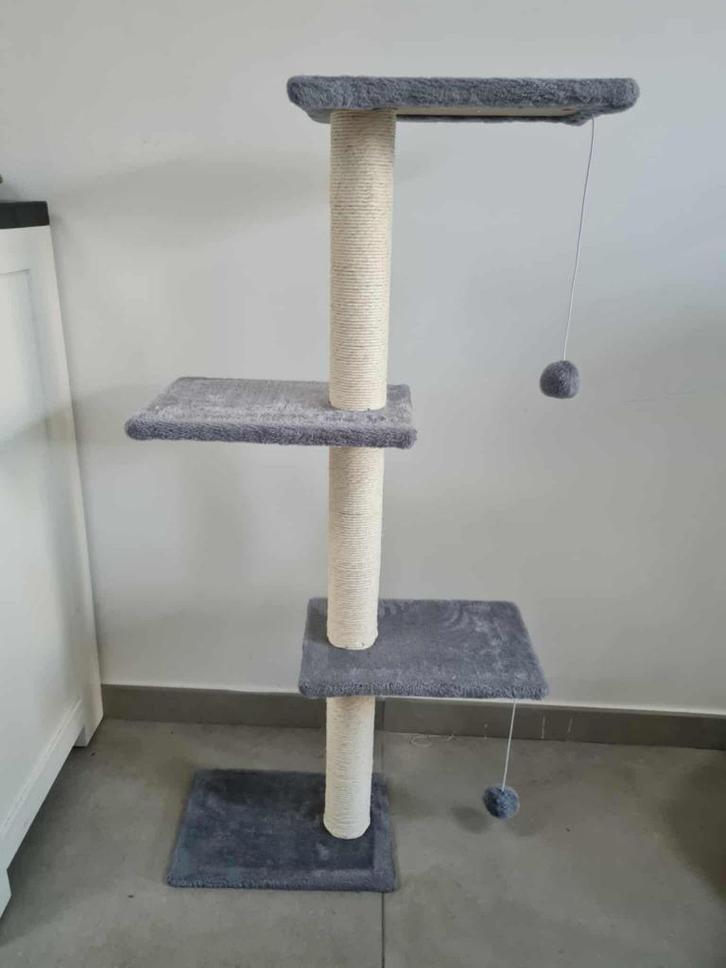 Kattenkrabmeubel - 4 in 1 set, Dieren en Toebehoren, Krabmeubelen, Nieuw, Krabmeubel-onderdelen, Ophalen of Verzenden