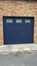 Garagepoort 2,5 breed, 2,15 hoog blauw