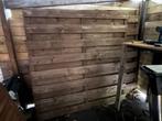 omheining 2 stuks, Tuin en Terras, Tuinhekken en Hekwerk, Ophalen, Zo goed als nieuw, Hout, Overige typen