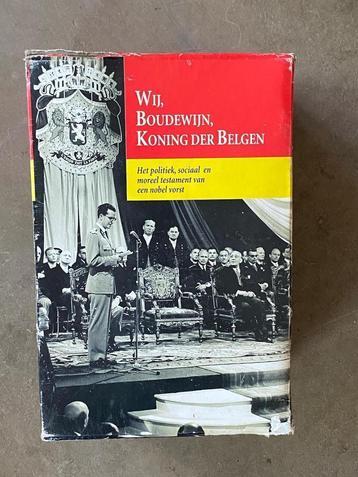 Boek, Wij Koning Boudewijn, Koning der Belgen beschikbaar voor biedingen