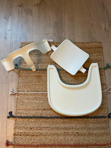 Stokke baby set en tafelblad wit 