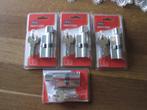 4 dezelfde cilindersloten +20 sleutels, Ophalen, Nieuw, Chroom, Slot