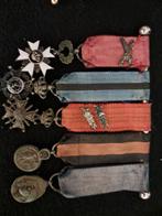 Ensemble diminutifs 14-18, Collections, Enlèvement ou Envoi, Armée de terre, Ruban, Médaille ou Ailes