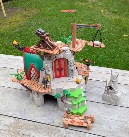 Playmobil Dragons - Berk vikingrots (9243), Kinderen en Baby's, Speelgoed | Playmobil, Zo goed als nieuw, Complete set, Ophalen