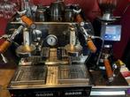 Espressomachine Halfautomaat Nuova Era + Koffiemolen Fiorenz, Tuyau à Vapeur, Machine à espresso, Enlèvement, Utilisé