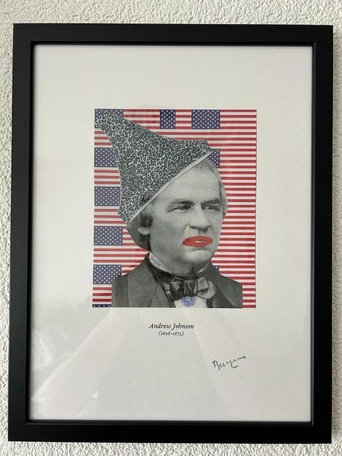 Jan Bucquoy American Presidents with the Underwear litho, Antiquités & Art, Art | Lithographies & Sérigraphies, Enlèvement ou Envoi