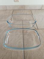 Set van glazen ovenschalen Pyrex, Ophalen, Zo goed als nieuw