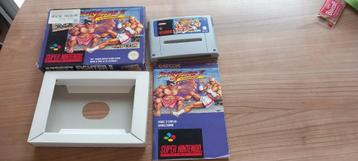 Super Nintendo spel Street Fighter II Turbo.  beschikbaar voor biedingen