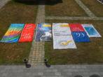 Originele dealer opel banners vlaggen (jaren 90), Verzamelen, Ophalen of Verzenden, Zo goed als nieuw, Auto's