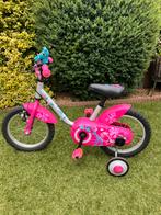 Roze kinderfiets Decathlon, Fietsen en Brommers, Fietsen | Kinderfietsjes, Ophalen, Gebruikt, B-Twin, Zijwieltjes
