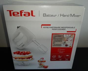 Nieuwe Tefal elektrische handmixer beschikbaar voor biedingen