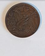 België 5 centimes 1856 25e verjaardag Inhuldiging v/d koning, Verzenden, Brons, Losse munt
