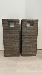 Rieten / gevlochten plantenbak of voor andere decoratie, Enlèvement, Comme neuf