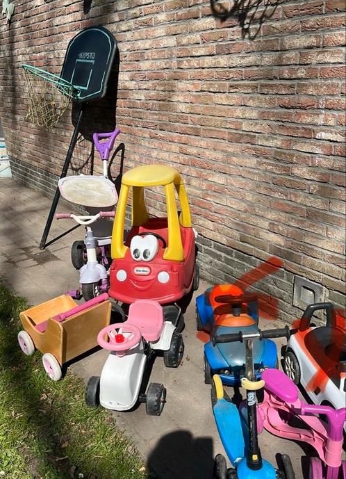 Autootjes en kipsta basketbal net, Kinderen en Baby's, Speelgoed | Buiten | Los speelgoed, Ophalen