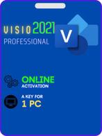 Microsoft Visio 2021 Professional (1PC), Computers en Software, Besturingssoftware, Nieuw, Ophalen of Verzenden, Windows