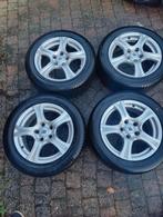 Velgen 205/55r16 met bijna nieuwe zomerbanden, Auto-onderdelen, Banden en Velgen, Ophalen, Gebruikt, Velg(en), 16 inch