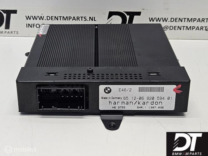 Versterker Harman Kardon BMW 3-serie Coupé E46 65126946985, Auto-onderdelen, Elektronica en Kabels, BMW, Gebruikt, Ophalen of Verzenden