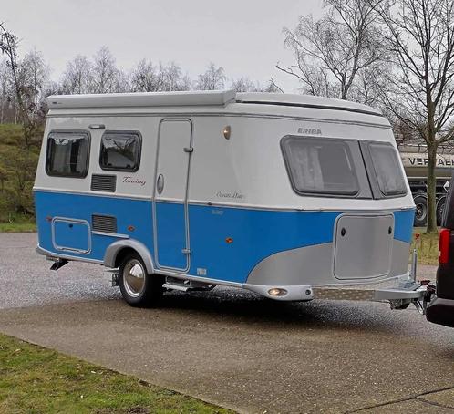 Eriba Touring 530 Ocean Drive, Caravans en Kamperen, Caravans, Particulier, tot en met 3, 750 - 1000 kg, Standaardzit, Eriba, Dwarsbed