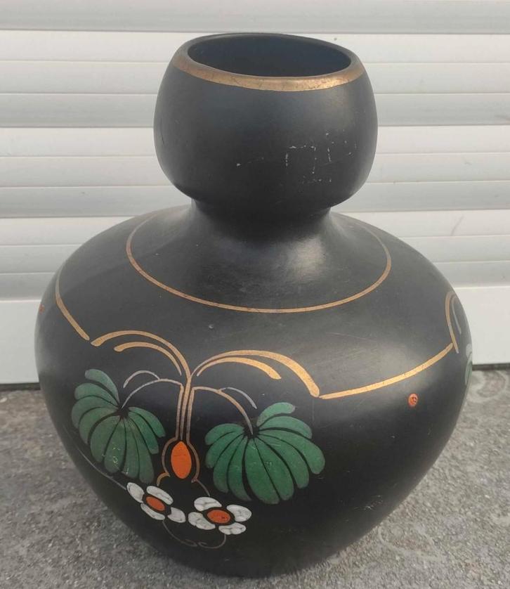 vase en faience saint ghislain, Antiek en Kunst, Antiek | Vazen, Ophalen of Verzenden