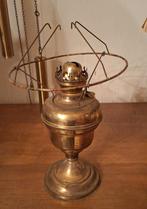 Lampe à kérosène/lampe à huile en laiton antique (vers 1900), Enlèvement ou Envoi