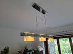 Suspension éclairage LED 83cm, Ophalen, Zo goed als nieuw, Glas, Design