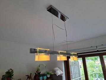 Suspension éclairage LED 83cm, Enlèvement, Comme neuf, Autres matériaux, Design