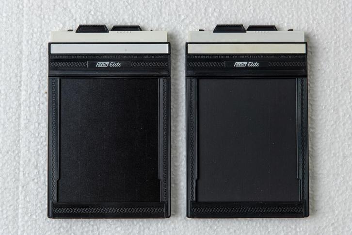 Vlakfilm cassettes 4x5' Fidelity Elite, TV, Hi-fi & Vidéo, Appareils photo analogiques, Comme neuf, Autres Marques, Enlèvement ou Envoi