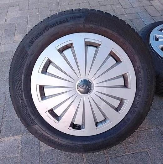 Winterbanden velgen alu Audi A4 B9 5x112 16inch 7mm 🌧❄️, Autos : Pièces & Accessoires, Freins & Transmission, Audi, Utilisé, Enlèvement