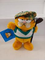 Vintage Garfield knuffel golfer 80s, Kinderen en Baby's, Ophalen of Verzenden, Zo goed als nieuw