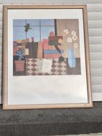 Lithographie signe jean oosterlynck, Ophalen of Verzenden