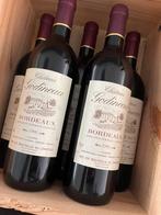 5x Chateau godineau Bordeaux 1996, Collections, Pleine, France, Enlèvement ou Envoi, Vin rouge