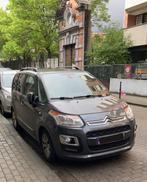 Citroën C3 Picasso 2016, Te koop, Zilver of Grijs, Benzine, Leder en Stof