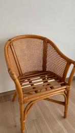 Rotan fauteuil/ zeteltje, Huis en Inrichting, Ophalen, Gebruikt, Riet of Rotan, 50 tot 75 cm