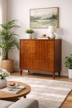 Prachtige vintage ladekast ( mahonie hoogglans), Huis en Inrichting, Ophalen of Verzenden, Gebruikt, Overige houtsoorten, Vintage