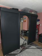 À VENDRE :  Garde-Robe anthracite, Maison & Meubles, 200 cm ou plus, Avec tablette(s), Enlèvement, Utilisé