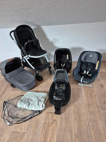 Babyuitzet maxi cosi - autostoel kinderwagen (3 combinaties) beschikbaar voor biedingen