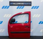 Renault Kangoo Voorportier links rood met spiegel 801015880R, Auto-onderdelen, Gebruikt, -, Deur, -