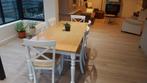 tafel +  6 stoelen, Huis en Inrichting, Tafels | Eettafels, Ophalen, 50 tot 100 cm, Zo goed als nieuw, Vijf personen of meer