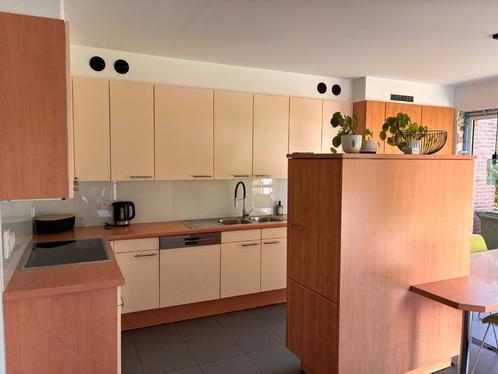 keuken, Huis en Inrichting, Keuken | Complete keukens, Gebruikt, Hoekkeuken, Crème, Kunststof, Ophalen