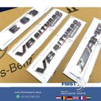 W213 W214 E KLASSE E63 AMG LOGO SET ZWART ROOD 2023-2026 63