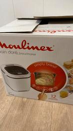 Moulinex broodbakmachine, 800 à 1200 grammes de pâte, Enlèvement, Comme neuf, Fenêtre transparente