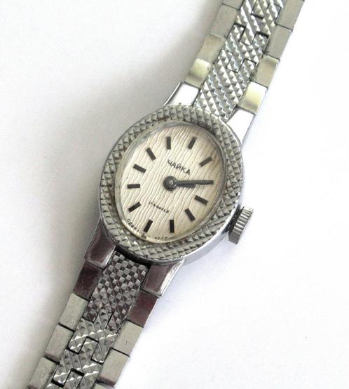 Vintage Chaika mechanisch dames horloge USSR 70’s., Handtassen en Accessoires, Horloges | Dames, Zo goed als nieuw, Ophalen of Verzenden