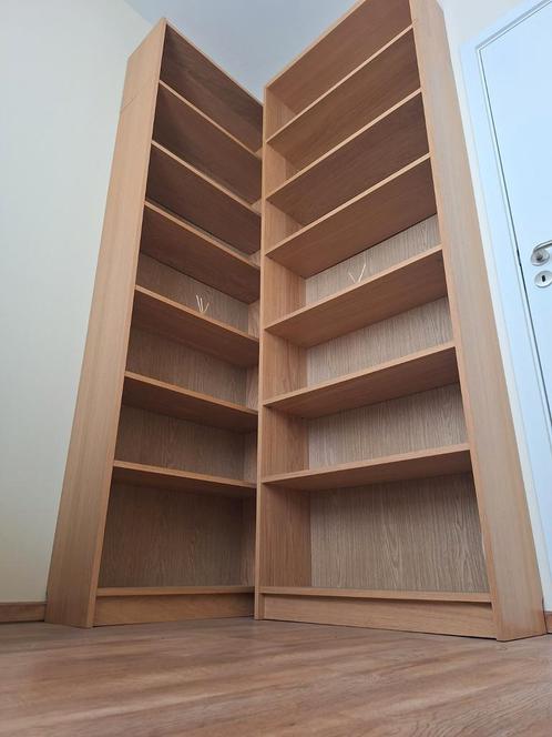 2x BILLY boekenkast met verhogingsschap, Huis en Inrichting, Kasten | Boekenkasten, Zo goed als nieuw, Ophalen