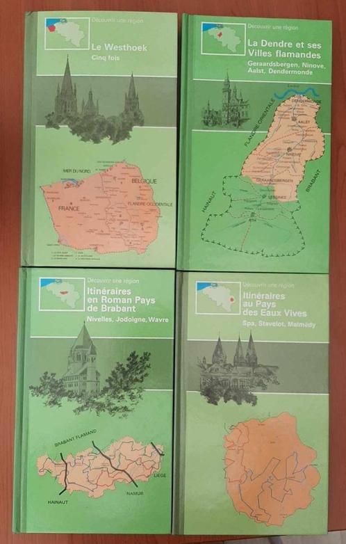 Lot 4 livres Découvrir une région en Belgique Artis Historia, Livres, Guides touristiques, Utilisé, Guide ou Livre de voyage, Benelux