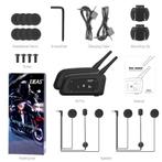 2 stuks Motor headset intercom bluetooth helm EJEAS V6 PRO, Motoren, Ophalen, Nieuw